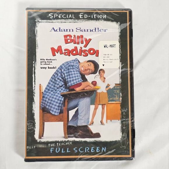 Billy Madison (Special Edition) [DVD] Adam Sandler - Picture 1 of 2